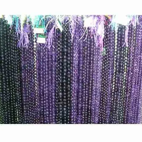 Semi Precious Gemstone Beads - 8mm Round Purple Stone Beads | High-Quality Semi-Precious Gemstones for Unique Jewelry Designs