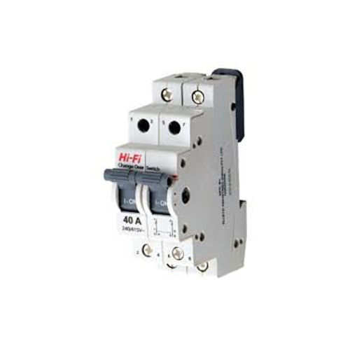 Hi Fi Changeover Switch Mcb - Color: As Per Requirement