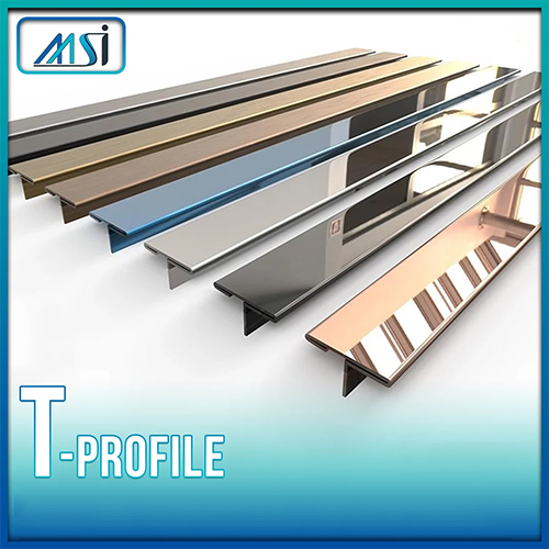 Stainless Steel T Profile - High-Quality Stainless Steel, Customized Shape & Color Options | Durable and Versatile Steel Solution