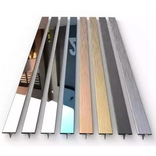 Stainless Steel Inlay Profile For Interior Decoration - Stainless Steel Sheets, Customized Shape & Color Options | Durable, Corrosion-Resistant Design