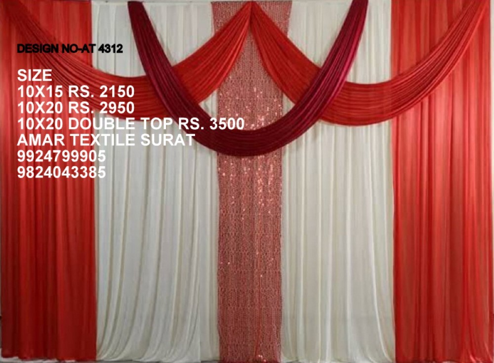 Sidewall Parda Decoration - Good Material , Full Size , All Colors , Perfect Density , Quick Dry & Washable Features
