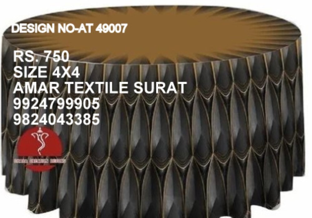 Banquet Table Cloth By Amar Textile