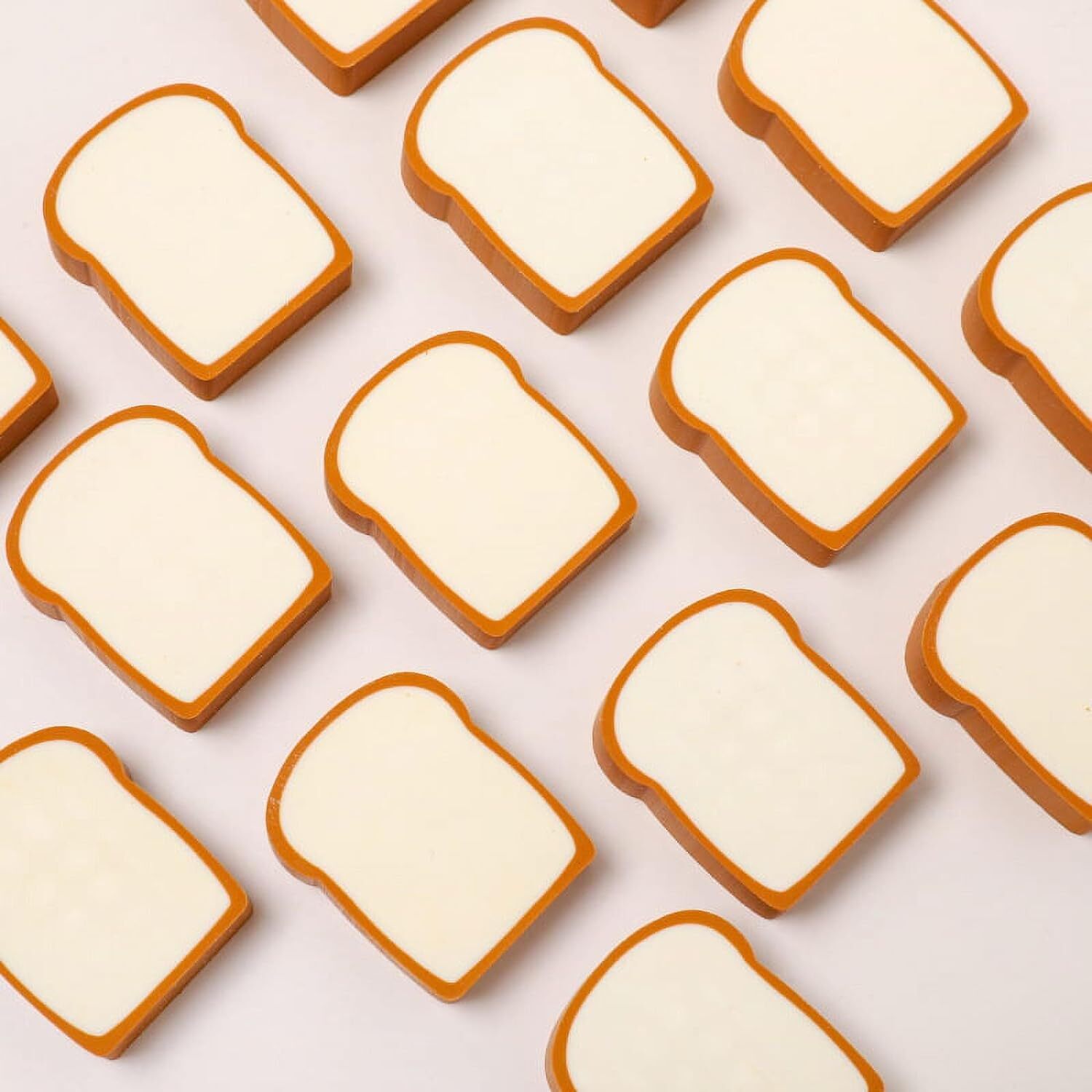 Bread Shape Eraser (Pack Of 4)