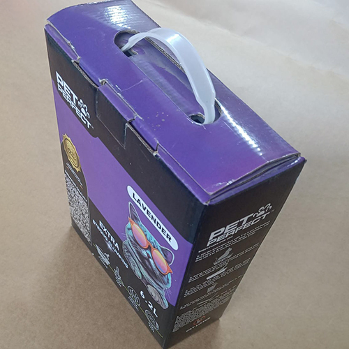 Glossy Lamination Pet Products Packaging Box