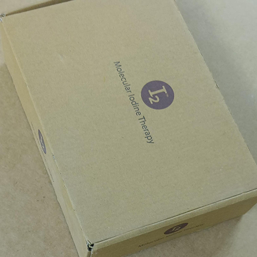 Matte Lamination Molecular Iodine Therapy Packaging Box
