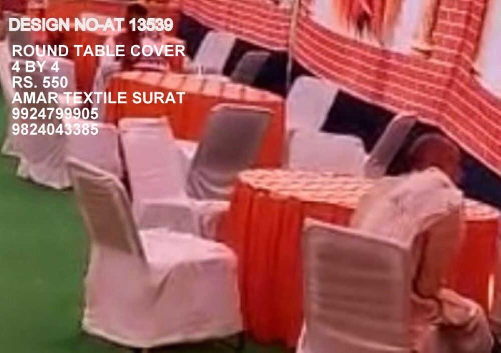 Banquet Round Table Cloth - Good Material, Full Size | Quick Dry, Washable, Strong Texture, All Colors Available