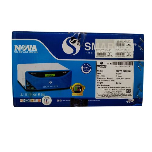 Aluminium Smarten Nova 12V 1250Va Home Ups Inverter