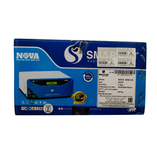 White Smarten Nova 12V 1500Va Home Ups Inverter