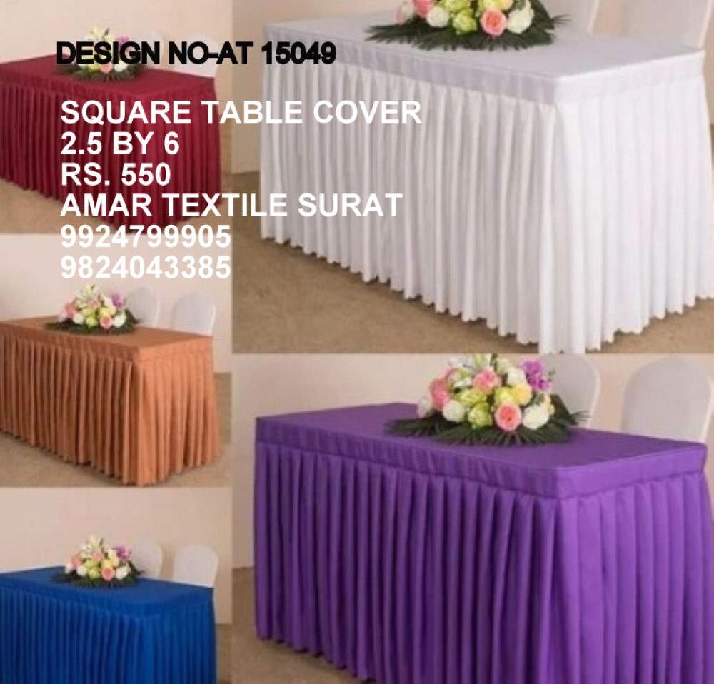 Banquet Tablecloth - Attributes: Quick Dry