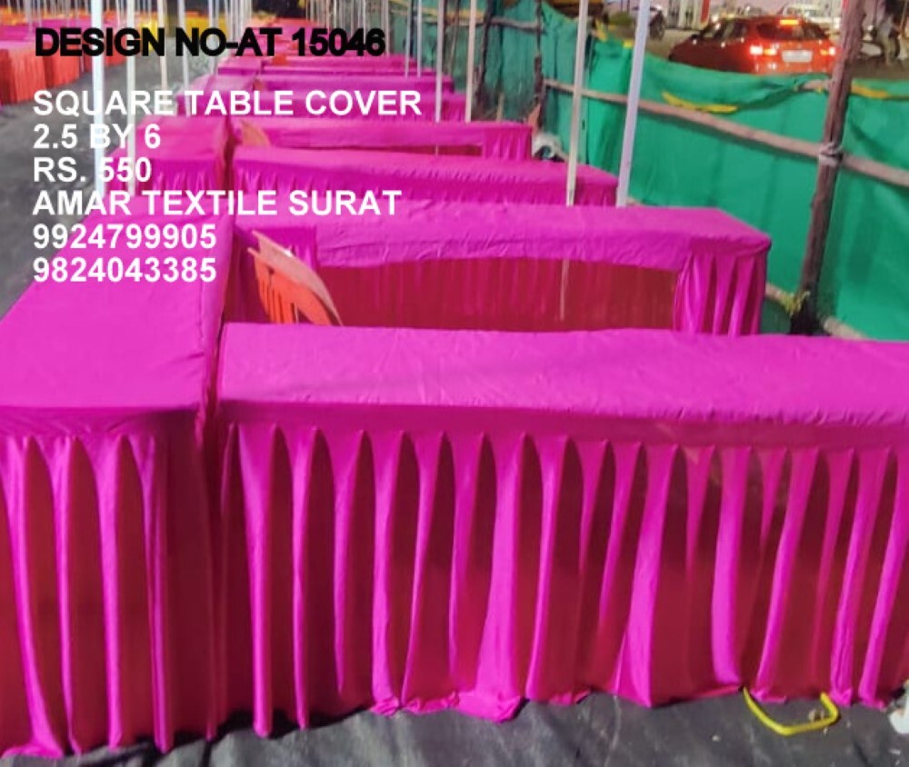 Banquet Tablecloth - Attributes: Quick Dry
