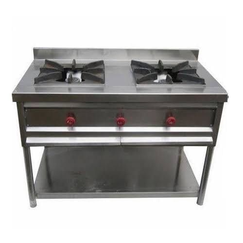 Silver Indian Gas Range