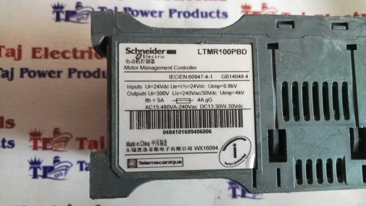 Schneider Ltmr100pbd Motor Controller