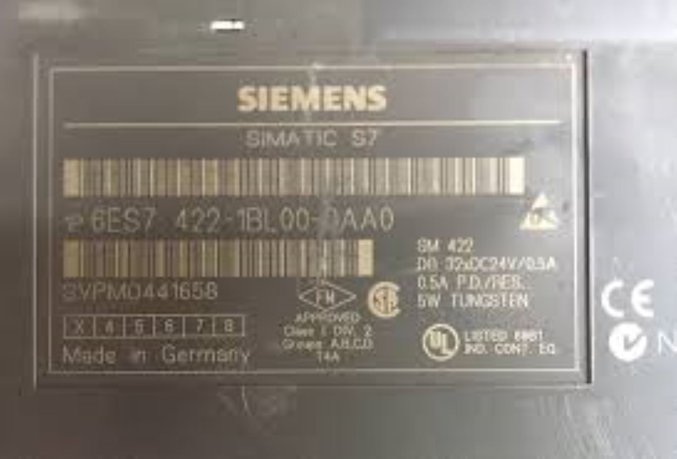 6es7 422-1bl00-0aa0-siemens Programmable Logic Controller - Dimension (L*w*h): 23
