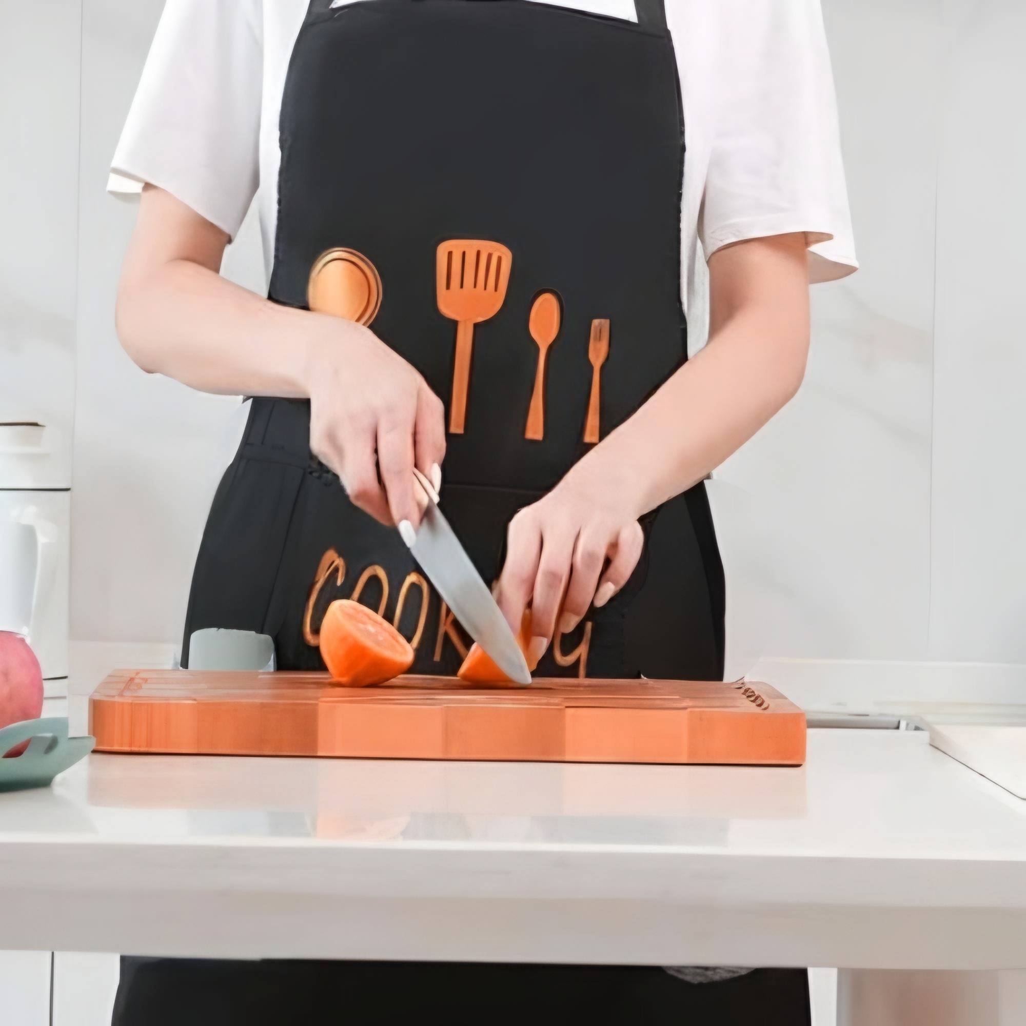 Waterproof Kitchen Apron With Cleaning Rugs