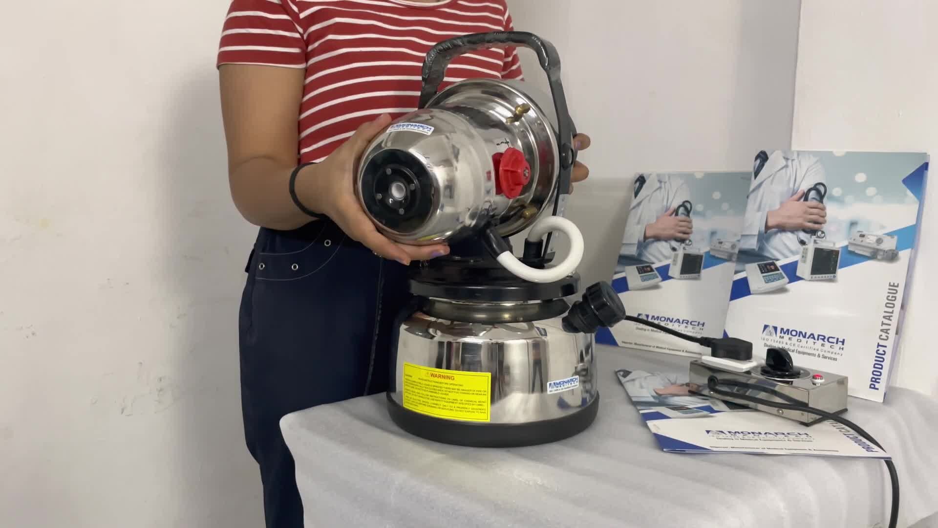 Monarch Electricity Ulv Fogger Machine - Color Code: Steel