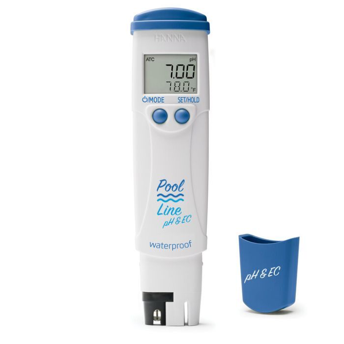 Pool Line Combo Ph/ec/tds Tester (High Range) - Hi981304 - Application: Industrial