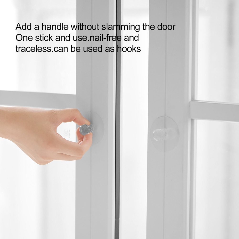 Transparent Adhesive Knob Cover
