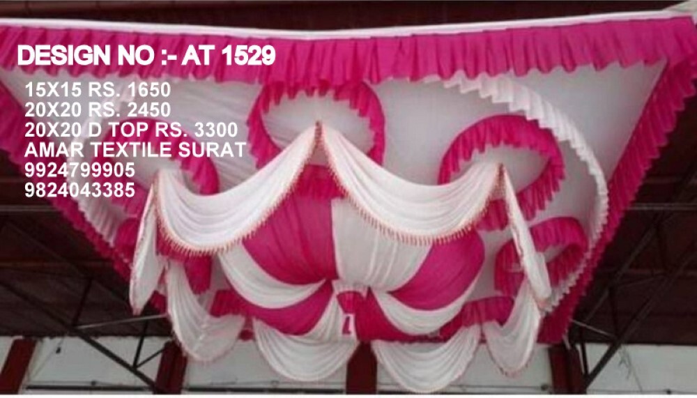 Ceiling Decorative Tent Event - Durable Fabric Design | Versatile For Indoor And Outdoor Use, Elegant Styling For Various Events