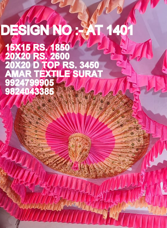 Decorative Mandap Ceiling - Attributes: Washable