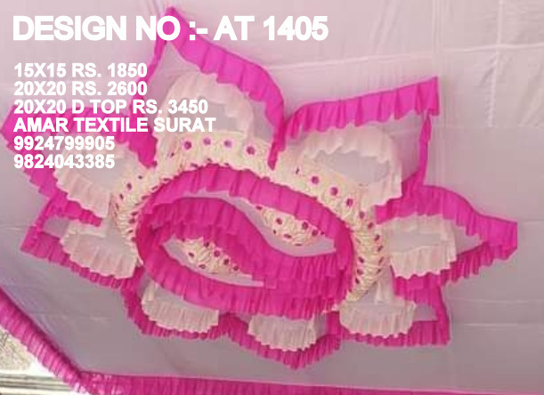 Decorative Mandap Ceiling - Attributes: Washable