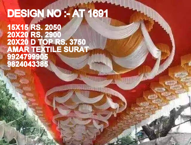 Washable Designer Tent Ceiling