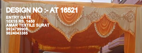 Entry Gate Decoration - Attributes: Washable