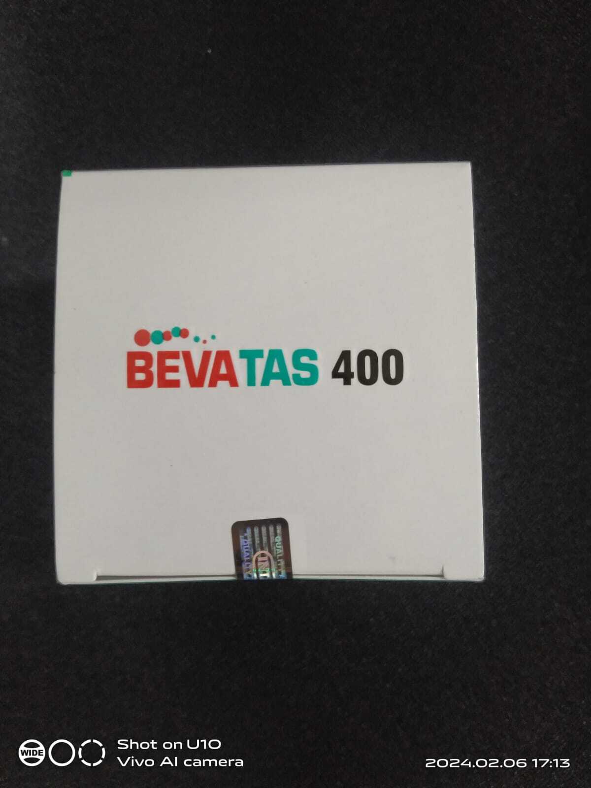 Bevatas 400 Solution - Dosage Form: As Per Suggestion