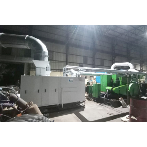 ठंडे फोर्जिंग मशीनों के फास्टनर निर्माण के लिए तेल कोहरे निकालने की प्रणाली