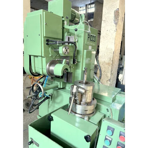 Green Gear Tooth Rounding Machine