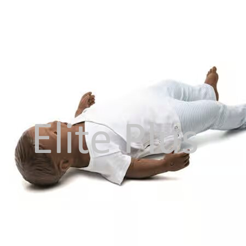 Sim Baby - Ivory Pvc Patient Simulator | Advanced Airway Management, Cardiovascular & Respiratory Simulation, Multimedia Capabilities