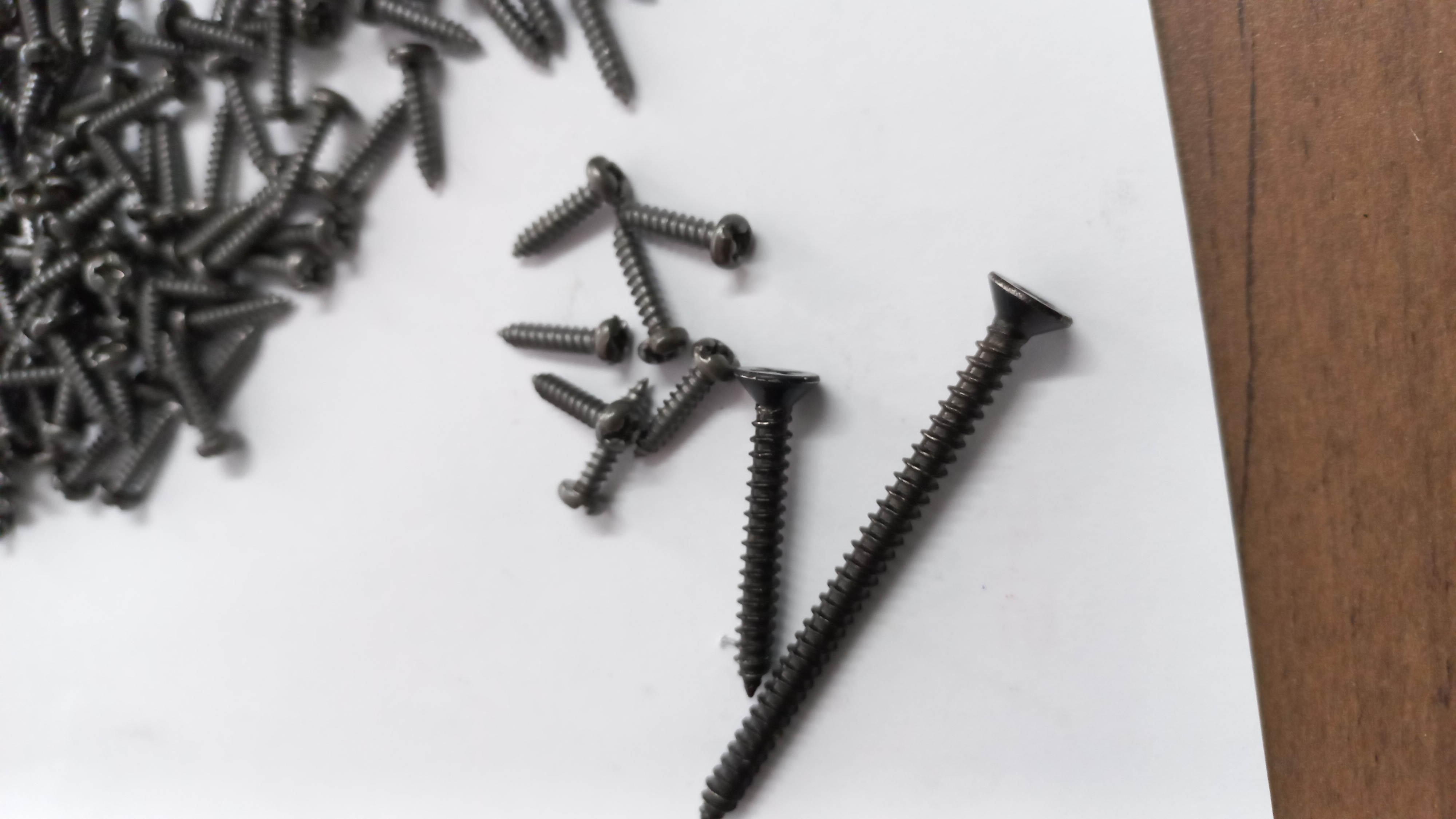 Ms Screw - Mild Steel, Various Sizes Available, White/yellow/silver Options, Nickel/zinc/brass Finishing, Corrosion Protected, Polished Surface