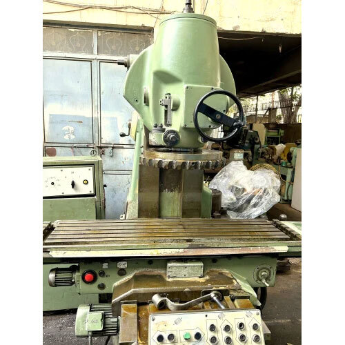 Vertical Milling Machine - Used Green Finish, 380v Power, 7hp Industrial Equipment