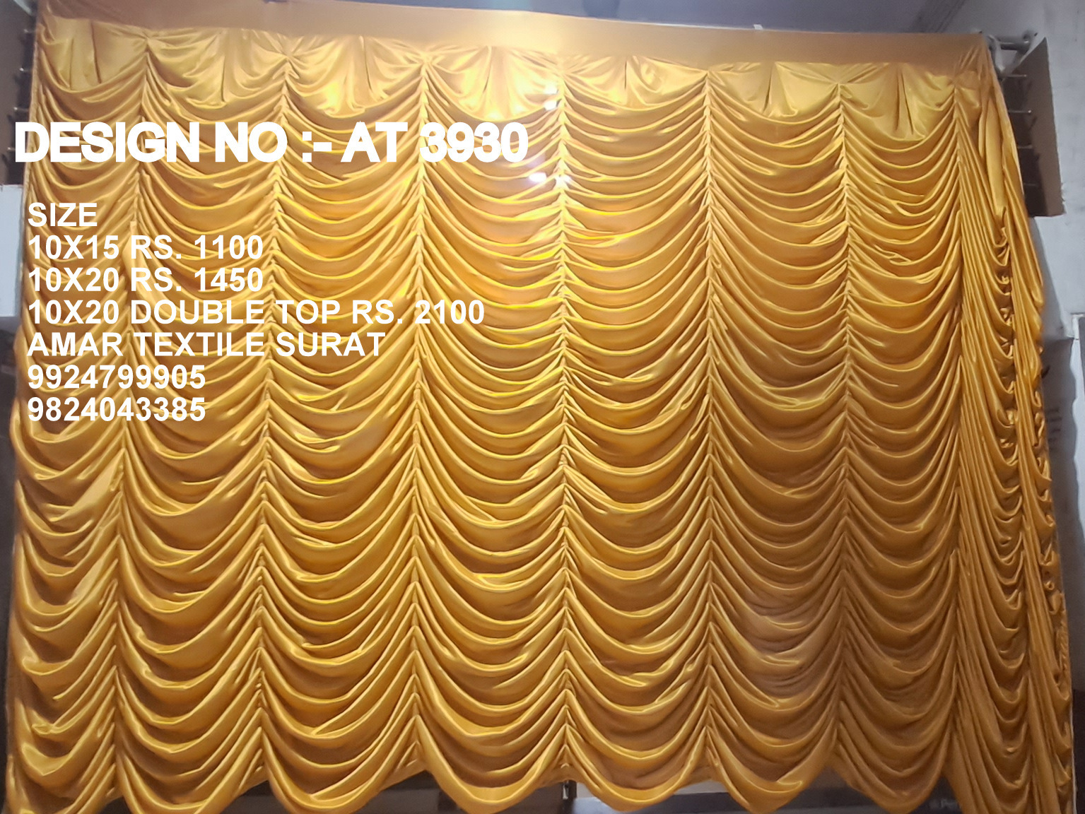 Wedding Parda Decoration - Attributes: Quick Dry