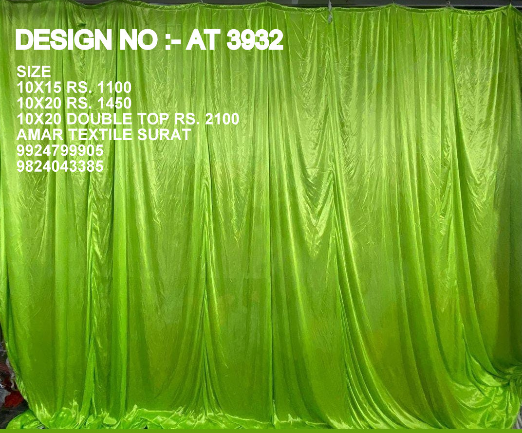 Wedding Parda Decoration - Attributes: Quick Dry