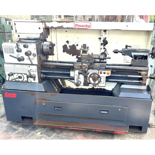 Grey Pinacho Lathe Machine