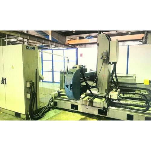 White Cnc 3 Axis Deep Hole Drilling Machine