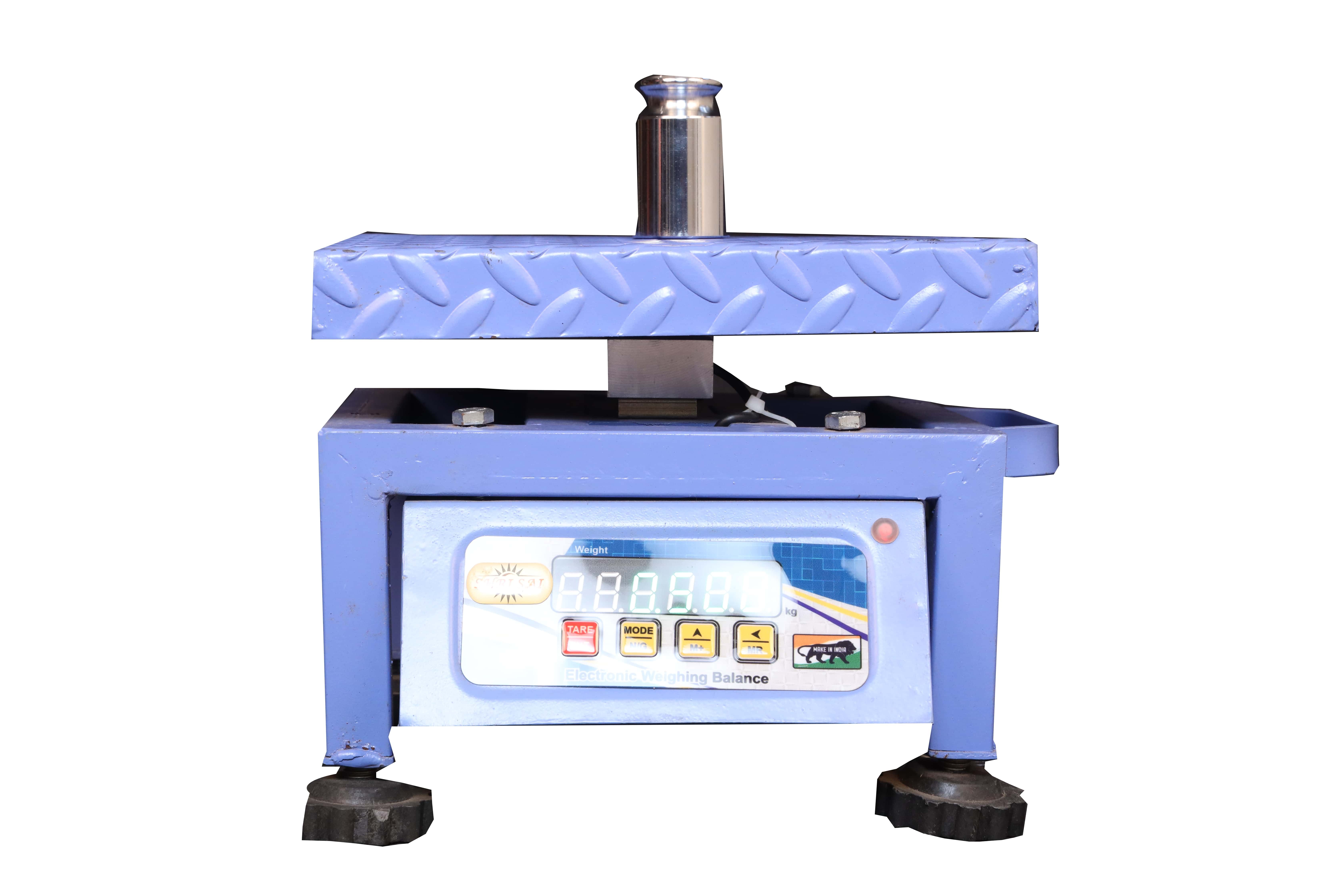 Chiken Scale - 300 X 300 Ms Chequr Top - 50kg - Accuracy: 5 Gm