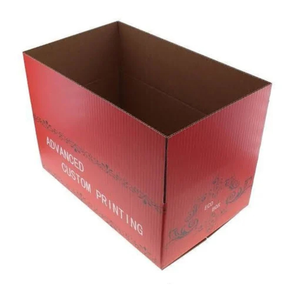 3 Ply Printed Corrugated Packaging Box - Finish: Polished