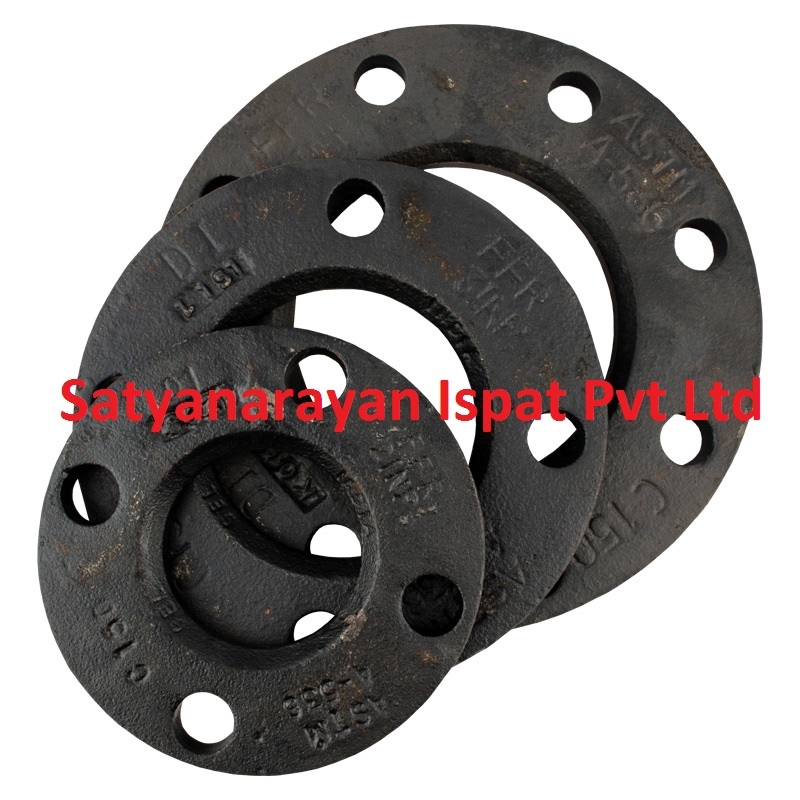 Ductile Iron Flange - Color: Black
