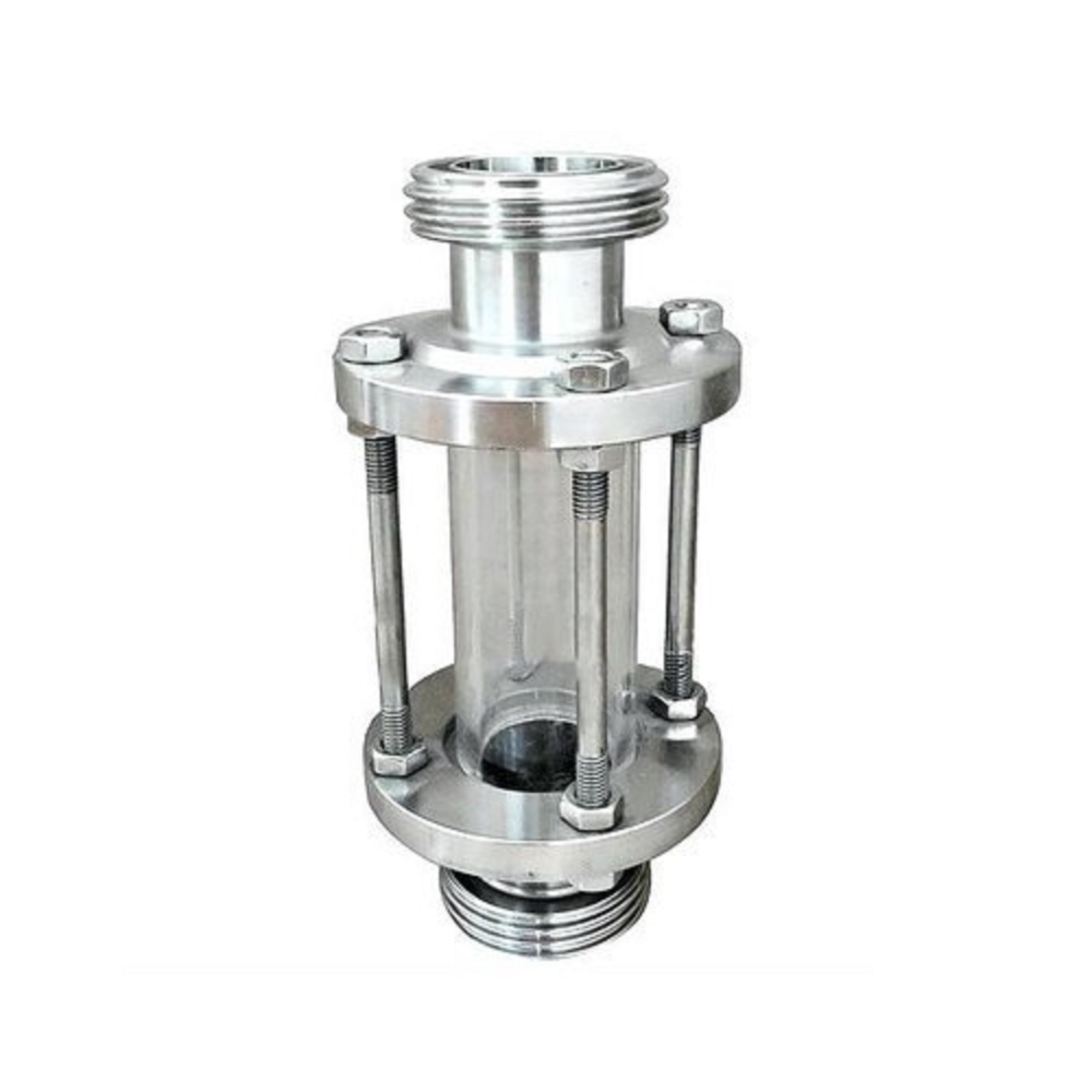 White Sms Union Type Sight Glass