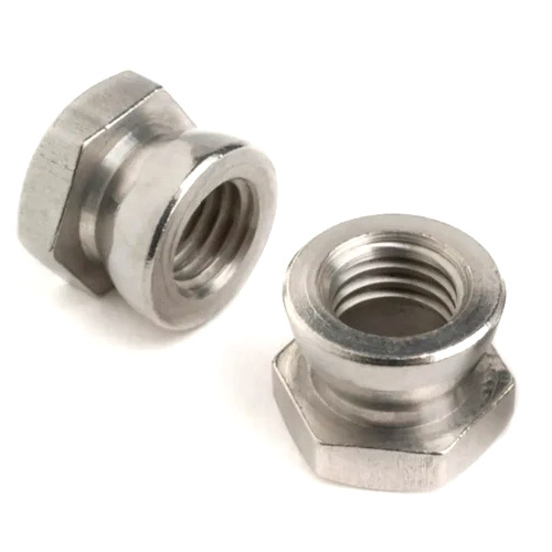 SS Anti Theft Nut - Stainless Steel, 6mm Size | High Quality, Polished Surface, Customizable Weight in Kilograms