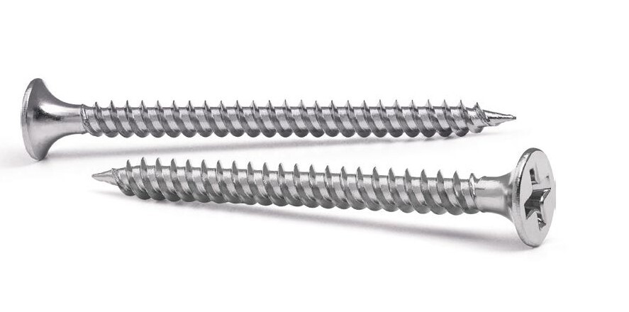 Screw Black - Stainless Steel, 3x1 Inches, Matte Finished, Zinc Coated | Durable, Reliable Fastening For Home, Office, Industry Applications