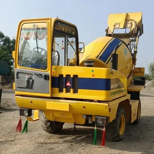 अर्ध-स्वचालित कंक्रीट मिक्सर मशीन