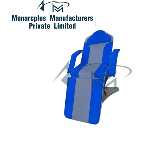 Hydraulic Dermatology Chair - Durable Indian Style, Adjustable Height and Reclining Features, Easy to Clean Padded Surface