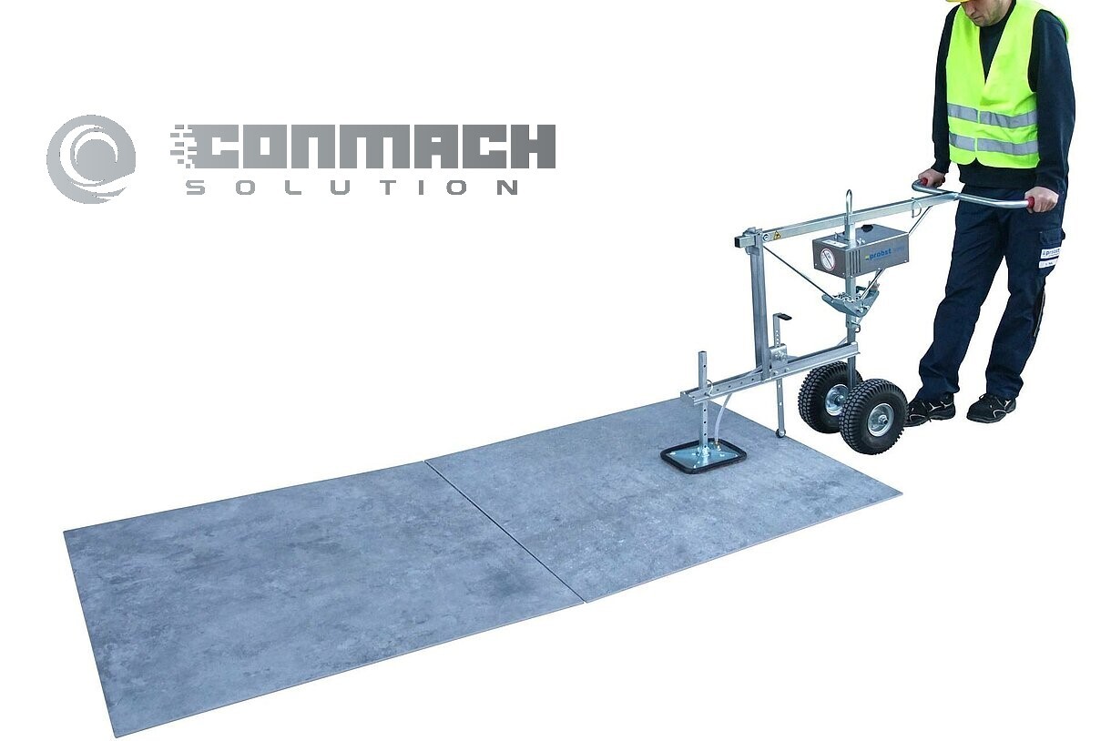 Marble Slab Laying Device - Color: Grey