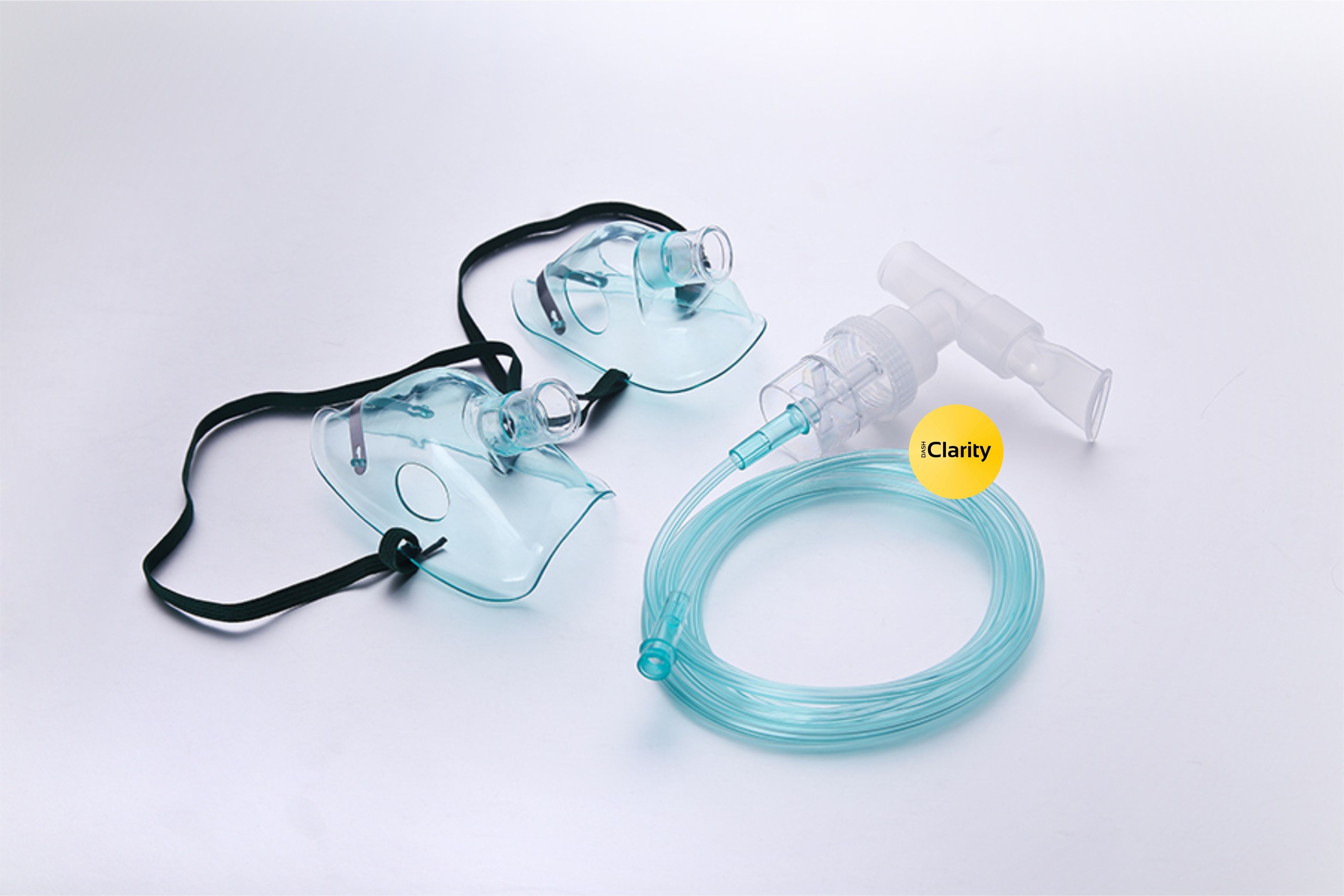 Green Transparent Nebulizer Kit With Mouthpiece