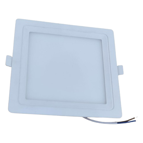 12W LED Panel Light - Metal & Glass , Customizable Size & Color Options for Commercial Applications, Bright Uniform Illumination
