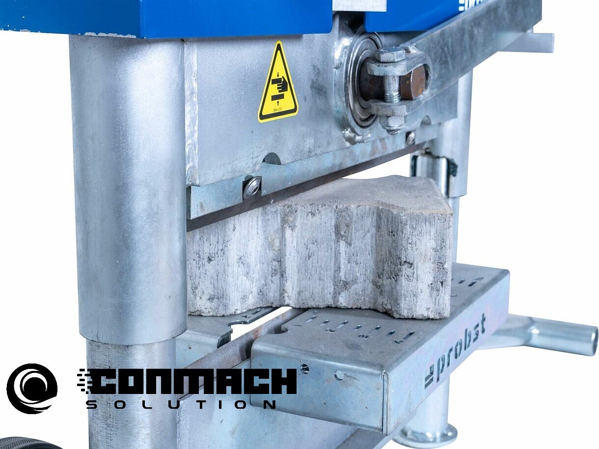 Manual Block Cutting Machine - Color: Gray