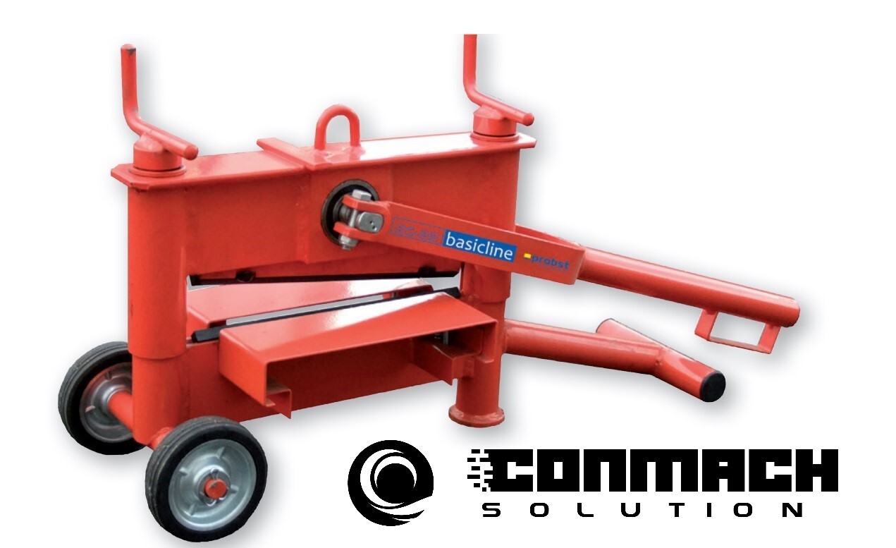 Manual Block Cutting Machine - Color: Gray