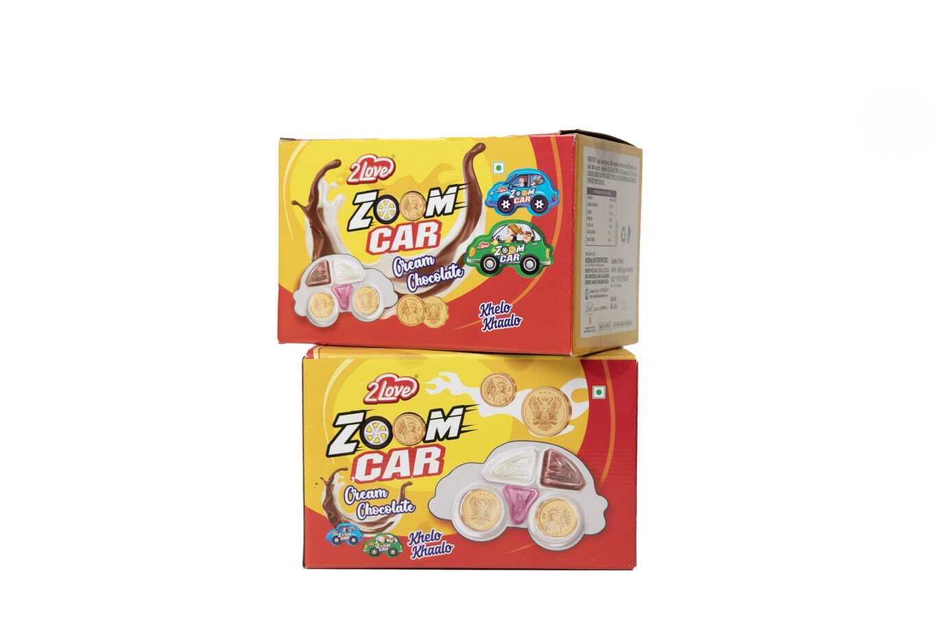 Zoom Car Liquid Chocolate - Liquid Chocolate With Choco Milk Paste & Gold Coin Toffee | Rich Flavor, Smooth Texture, Indulgent Experience